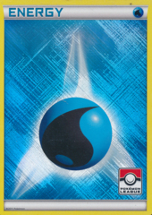 Water Energy Unnumbered Crosshatch Holo Promo - 2011 Pokemon League